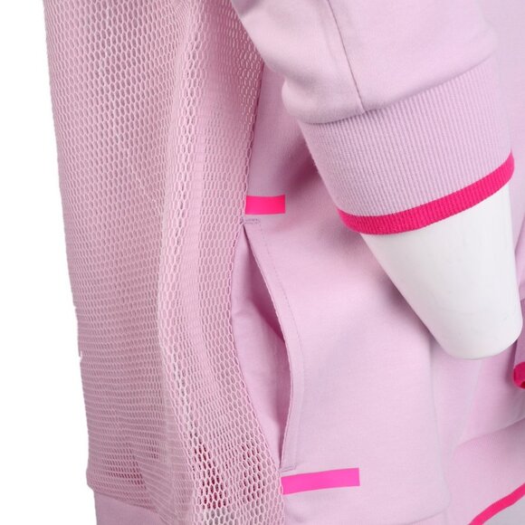 PUMA Chase Crew Sweatshirt Pullover Mesh Back Casual Athleasure Pink Small NEW - Picture 5 of 8